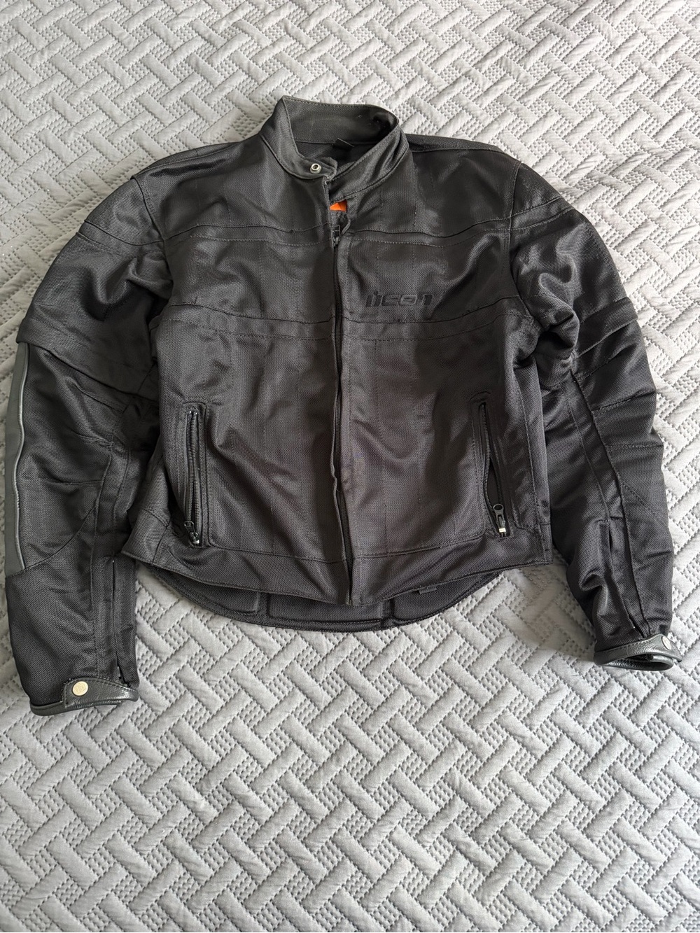 ICON Black Women's Performance Motorcycle Jacket